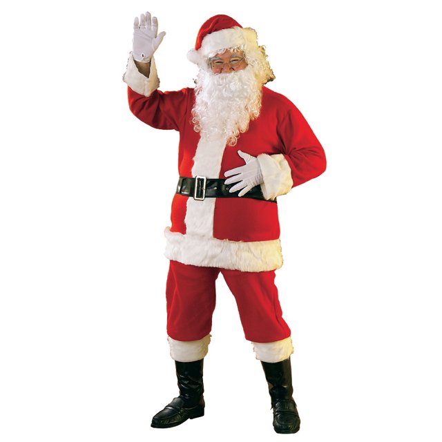 Costume de Père Noël en Flanelle