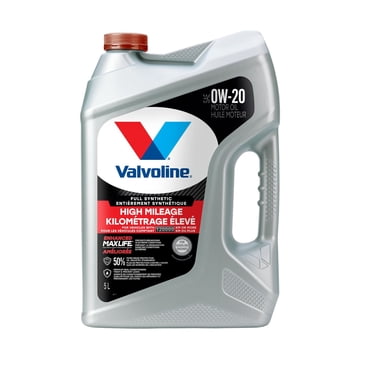Valvoline Full Synthetic High Mileage 0W20 Motor Oil