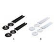thumbnail image 1 of mmirethe Radiator Pipe Covers Covers And Collars For Pipes Chrome Effect Pipe Covers And Collars Pipe Covers black, 1 of 6