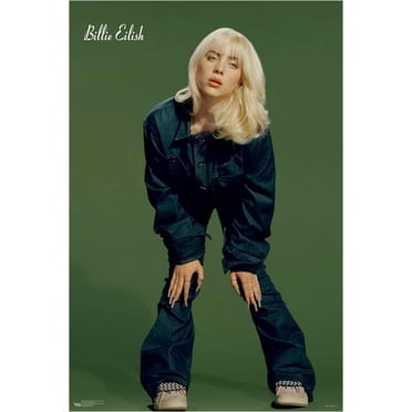 Scorpio Posters Billie Eilish - Denim Poster - Officially Licensed - 24"" X 36""
