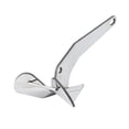 thumbnail image 2 of AKDSteel Ancre de Bateau Style Delta, Ancre en Acier Inoxydable 316 à Haute Adhérence, Auto-Redressante, Conception Triangulaire Robuste Style Aile pour Pontons, Dériveurs et Bateaux de Pêche, 2 of 7