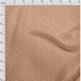 thumbnail image 4 of oneOone Rayon Orange Fabric Mushroom Craft Projects Decor Fabric Printed By The Yard 56 Inch Wide, 4 of 4