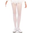 thumbnail image 1 of Girls Opaque Tights - White, Medium, 1 of 1