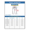 thumbnail image 3 of KIDSCOOL SPACE Baby Little Girls Jeans,Ripped Color Stars Embroidered Strechy Denim Soft Slim Pants,Deep Blue,12-18 Months, 3 of 6