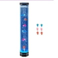 thumbnail image 1 of KFFKFF Sensory Bubble Tube Lamp, 2.67 ft Bubble Fish Tube, Sensory Aquarium Lamp with 6 Floating Fish & 16 Color Effects, Remote Control, 1 of 9
