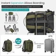 thumbnail image 4 of Joyway 4-Piece Luggage Set with Travel Backpack Front Opening Expandable Spinner Suitcases TSA Lock YKK Zippers, 4 of 7