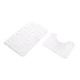thumbnail image 1 of JMYHOAM Bath Mats for Bathroom Bathroom Rug Set Of 2 Foam Bath Mat Toilet Mat Soft Absorbent Thick Rug Non-Slip Backing Universal Machine Washable Floor Mats, 1 of 3