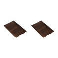 thumbnail image 3 of Youkk Polyester Chenille Bath Mat - Strong Water Absorption Exquisite Crafted Soft Texture No Shedding Coffee 40cm*60cm 2Set, 3 of 6