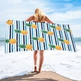 thumbnail image 1 of Clearance! Rectangular Beach Towel Fine Fiber Towel Beach Mat Bath Towel Shawl Water Absorbing Portable And Quick Drying All Season Universal Size Large Enough For Cheap Items Today'S Deal #44, 1 of 6