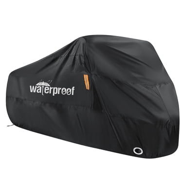 Motorcycle Covers Waterproof Outdoor Storage 210T Silver-Coated Bicycle Cover Motorcycle Cover Waterproof, Dust-Proof, Uv-Proof and Snow-Proof Clothing