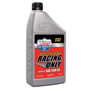 Lucas Oil Oil 10615 SAE 20W-50; Synthetic; 1 Quart Bottle; Single