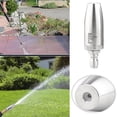 thumbnail image 1 of Buse d'Eau en Acier Inoxydable pour Nettoyeurs de Voiture Haute Pression - Pulvérisation Rotative à 360° Compatible avec Appareils 30 35 40, 1 of 7