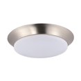 thumbnail image 1 of Maxim 87598WTSN Profile EE LED Flush Mount, Satin Nickel, 1 of 1