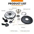 thumbnail image 4 of Giveneu Electric Fondue Pot Sets With Barbecue Grill, 600Ml Fondue Pot With 8 Forks And Electric Raclette Barbecue Grill, Dual Adjustable Thermostats, Perfect Fondue Grill Combo For Family Fun, 4 of 4