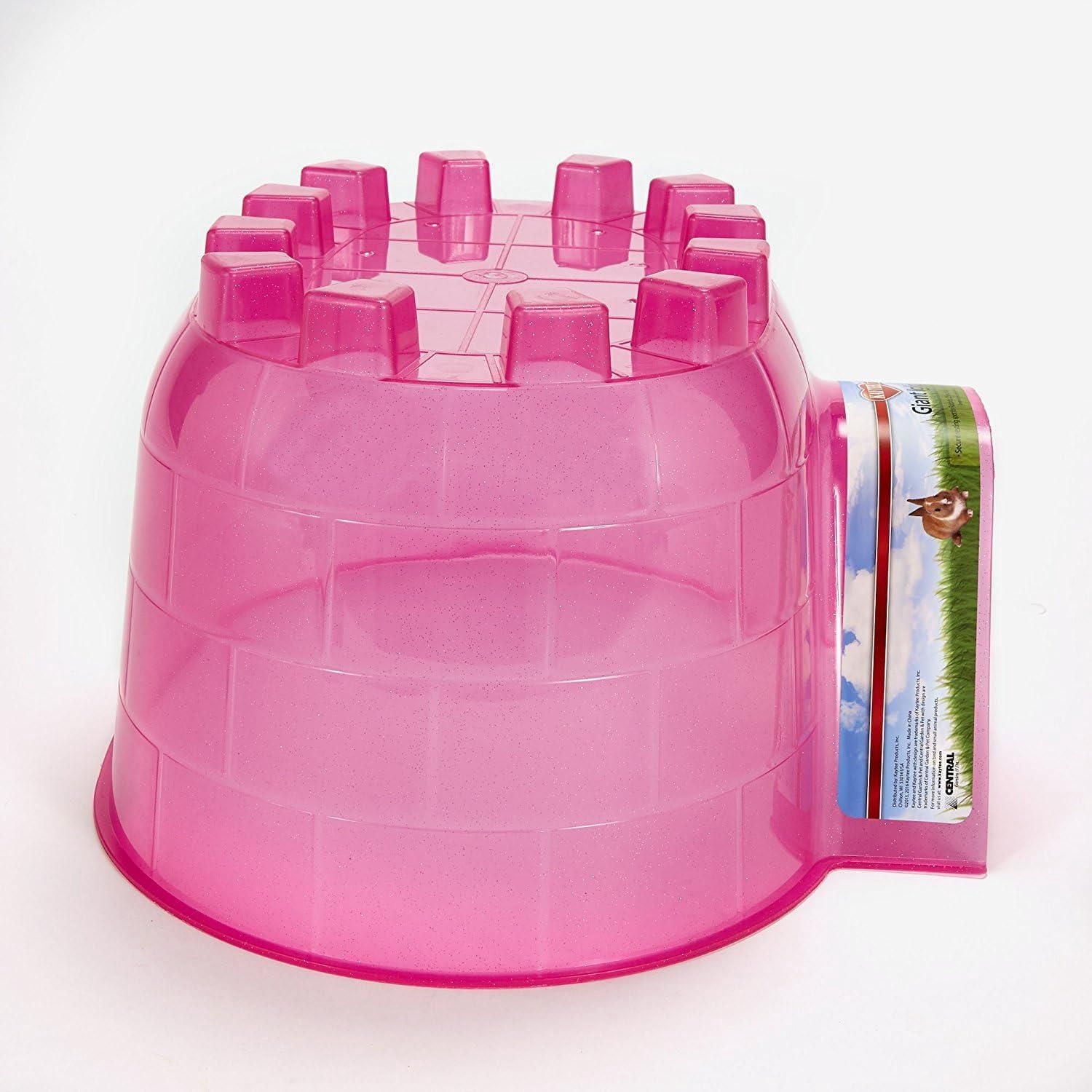Kaytee Igloo Cachet de petit animal, géant, couleur variée