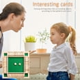 thumbnail image 1 of BotaniNest Traditional Four Sided Wooden 10 Number Pub Bar Board Dice Game For Shut the Box, 1 of 2