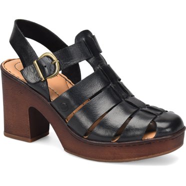 Born Femmes Hartley Noir Pleine Fleur - BR0039903