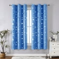 thumbnail image 1 of Staron Blackout Curtains under $5! Bedroom Window Curtains Panel for Light Blocking Sound Insulation Sleep Enhancement Easy Install Durable, 1 of 7