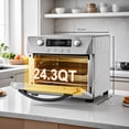 thumbnail image 2 of CUSIMAX 24QT 10-in-1 Air Fryer Oven - Convection, Rotisserie, Dehydrator, Silver Finish with Abundant Accessories, 2 of 6