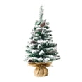thumbnail image 2 of Tabletop Christmas Tree With Christmas Party Decoration Artificial Christmas Tree For Christmas Desktop Window Walkway Decoration Indoor Home Party, 2 of 6
