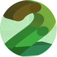 thumbnail image 1 of Ahgly Company Tapis d'Intérieur Rond Lavable en Machine Vert Jade Transitionnel, 7 Pieds Rond, 1 of 7