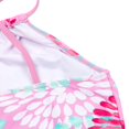 thumbnail image 3 of 2Pcs Kids Girl Tie Dye Bikini Set Fish Scale Ruffle Halter Swimsuit Toddler One Shoulder Bathing Suit Summer Outfits Set, 3 of 6