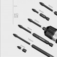 thumbnail image 4 of Ensemble de Perceuse Multifonctionnelle S-2 en Acier Haute Dureté Tournevis à Main Tête de Lot Kit d'Accessoires de Perceuse Électrique, 4 of 8