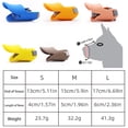thumbnail image 3 of BKER Duckb.ill Muzzle Duckb.ill Muzzle For Dogs Duckb.ill Muzzle Large Small Dog Muzzle Duckb.ill Billed Cute Dog Mouth Cover Small Dog Muzzles To Biting Dog Muzzles To Biting Yellow, 3 of 4