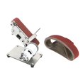 thumbnail image 1 of Mini Electric Belt Machine DIY Sander Polisher Grinding Machine Portable Metal Belt Sander Edges Sharpener Machine Belt Grinder ,Wide Use, 1 of 7