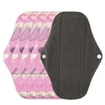 thumbnail image 2 of Serviette Hygiénique Réutilisable, Confortable à Forte Absorption d'Eau, Serviettes Menstruelles Lavables Imperméables pour Sorties pour Femmes pour la Maison M25, 2 of 8