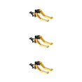 thumbnail image 1 of Baohd 1/2/3/5 Motorcycle Handle Braking Brake Strong Stability And Of Motorcycles golden 3PCS, 1 of 6