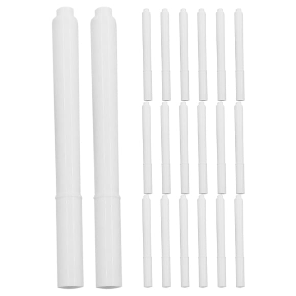 MOVTOTOP 20pcs White Chalk Markers for Blackboard Windows Bistro Glass Office Home and Restaurant Use