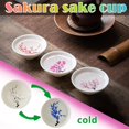 thumbnail image 1 of Printing Flower Changes When Cold Color Changing Ceramic Coffee Cup Bowl, 1 of 4