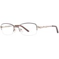 thumbnail image 1 of Image Cafe Women's IC5804 Brown Eyeglass Frame, 1 of 1