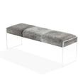 thumbnail image 3 of Banc flottant Plata Import en Gris, 3 of 3