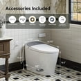 thumbnail image 3 of HOROW Toilette Intelligente avec Bidet et Siège Chauffant, 10 Pieds' Rugueuse avec Rinçage Automatique, Sécheuse, Affichage DEL, une Pièce Allongée, 3 of 13