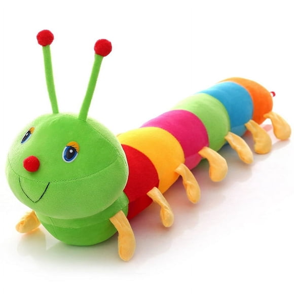 EASTIN Colorful Caterpillar Plush Doll Pillow Lovely Soft Stuffed Animals Toys;Colorful Caterpillar Plush Doll Pillow Lovely Soft Stuffed Animals Toy