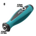 thumbnail image 1 of 1/4'' 6.35Mm Screwdriver Handle Screw Driver Bits Holder Self-Locking Adapter For Screwdriver Bits Socket Wrench Tools, 1 of 6
