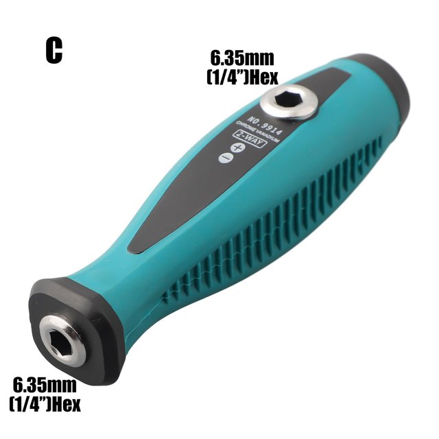 1/4'' 6.35Mm Screwdriver Handle Screw Driver Bits Holder Self-Locking Adapter For Screwdriver Bits Socket Wrench Tools