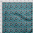 thumbnail image 4 of oneOone Cotton Poplin Sky Blue Fabric Geometric Sewing Craft Projects Fabric Prints By Yard 56 Inch Wide, 4 of 4
