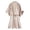 Beige, variant on WTXUE Womens Pajamas | Robes Bathrobe Wedding Party Soild for Bride Womens Satin Nightgown | 1 Piece Beige XXL