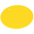 thumbnail image 4 of Peahefy Tapis en Silicone, Coussin Isolant, Tapis de Forme Ronde de Qualité Alimentaire, Napperon en Silicone Épaissi, Coussin Isolant, Tapis pour Four à Micro-Ondes, 4 of 8