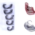 thumbnail image 4 of Smilepp 51PCS Fishing Hooks Metal Worm Senko Bait Jig Offset Hooks Plastic Box Set Fishing Accessory, 4 of 9