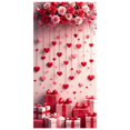 thumbnail image 3 of Heart Balloons Backdrop Background Wall Banner Valentines Day Party Decorations Romantic Celebration Event Decor Wedding Photography Prop, 3 of 4