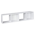 thumbnail image 3 of Closetmaid Home Stackable 4-Cube Cubeicals Organizer Storage, White (3 Pk), 3 of 4