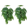 thumbnail image 4 of Ccdes Lifelike Plastic Plant, Artificial Reptile Plant 2PCS For Reptile Pet Nests For Fish Tanks, 4 of 8