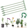 thumbnail image 2 of 30 Pack Plant Support Stakes, Upgrade Plant Support Garden Stakes, Single with Support Plant Rod Stem Support Flower Cage L1Y2, 2 of 9