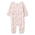 thumbnail image 2 of George Baby Girls' French Terry Romper, 2 of 2