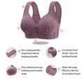 thumbnail image 4 of Yuyuzo Womens Front Closure Bras Seniors Wireless Beauty Back Full Coverage Comfor Easy Close Bras, 4 of 6