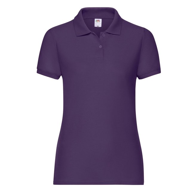 Fruit of the Loom Polo pour Femmes Lady Fit 65/35